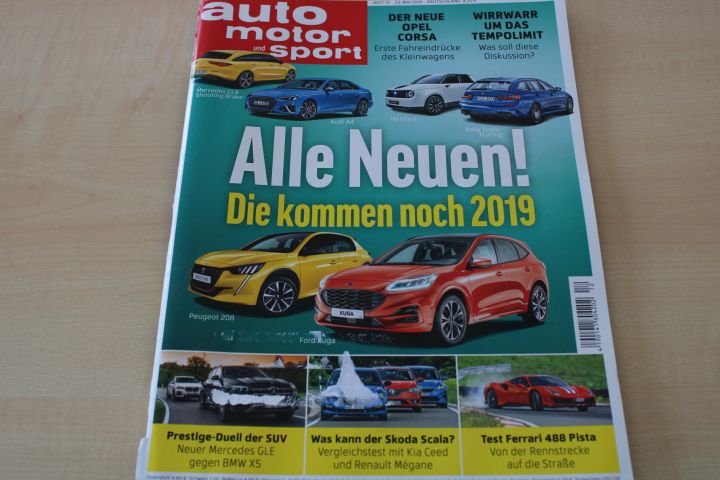 Deckblatt Auto Motor und Sport (12/2019)